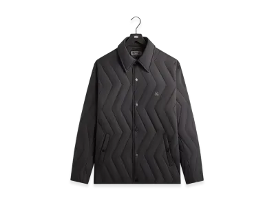 Kith Quilted Puffed Reese Shirt Jacket "Black"