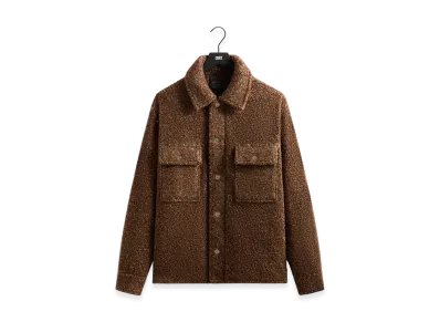 Kith Boucle Puffed Ace Shirt Jacket "Terra"