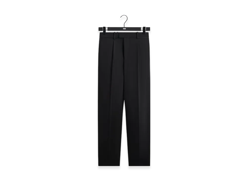 Kith Midweight Double Weave Crosby Trouser "Black"