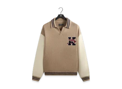 Kith Nelson Rugby Sweater "Canvas Heather"