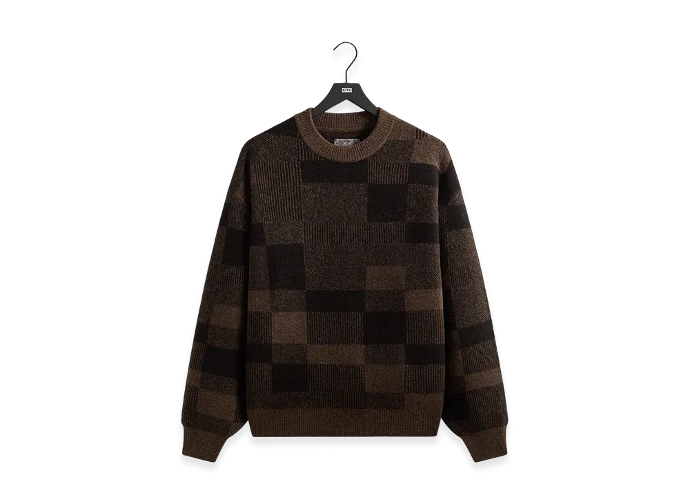 Kith Lewis Check Sweater "Kindling"