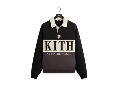 Kith Nelson Rugby Pullover "Black"