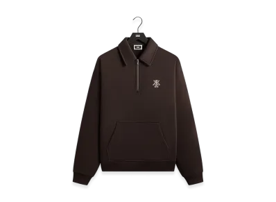 Kith Quarter Zip Popover Sweatshirt "Kindling"