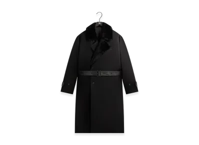 Kith 101 for ssstein Double Lapeled Double Breasted Coat "Black"