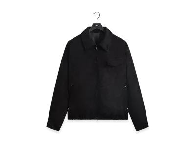 Kith 101 for ssstein Suede Zip Front Jacket "Black"