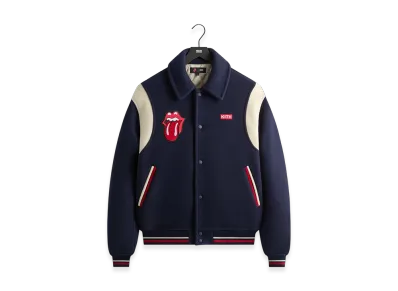 Kith x The Rolling Stones Wool Varsity Jacket "Nocturnal"