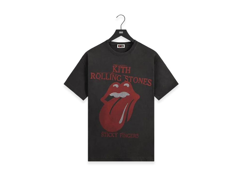 Kith x The Rolling Stones Sticky Fingers Vintage Tee "Kindling"