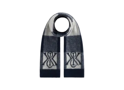 Kith Plaid Mohair Scarf "Nocturnal"