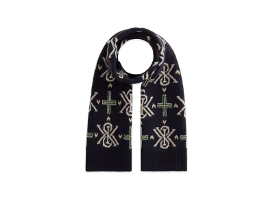 Kith Knitted Fairisle Scarf "Nocturnal"