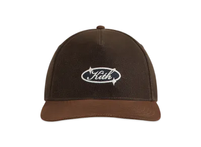 Kith Velvet Patina Bay Low Pinch Crown Snapback "Clever"