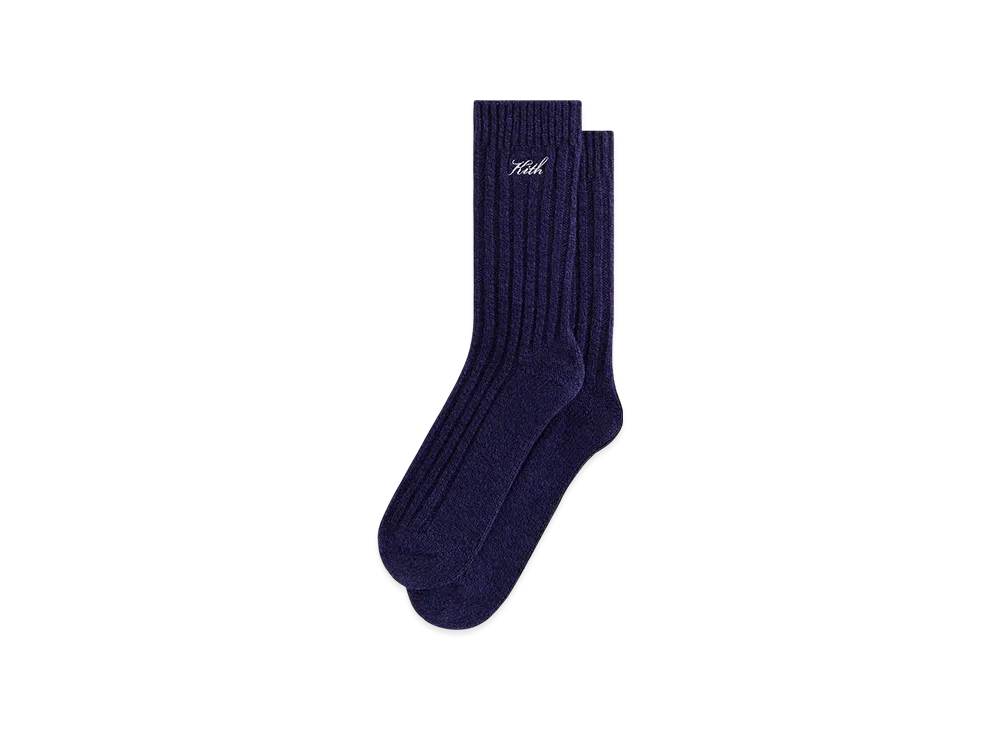 Kith Marled Wool Sock "Nocturnal"