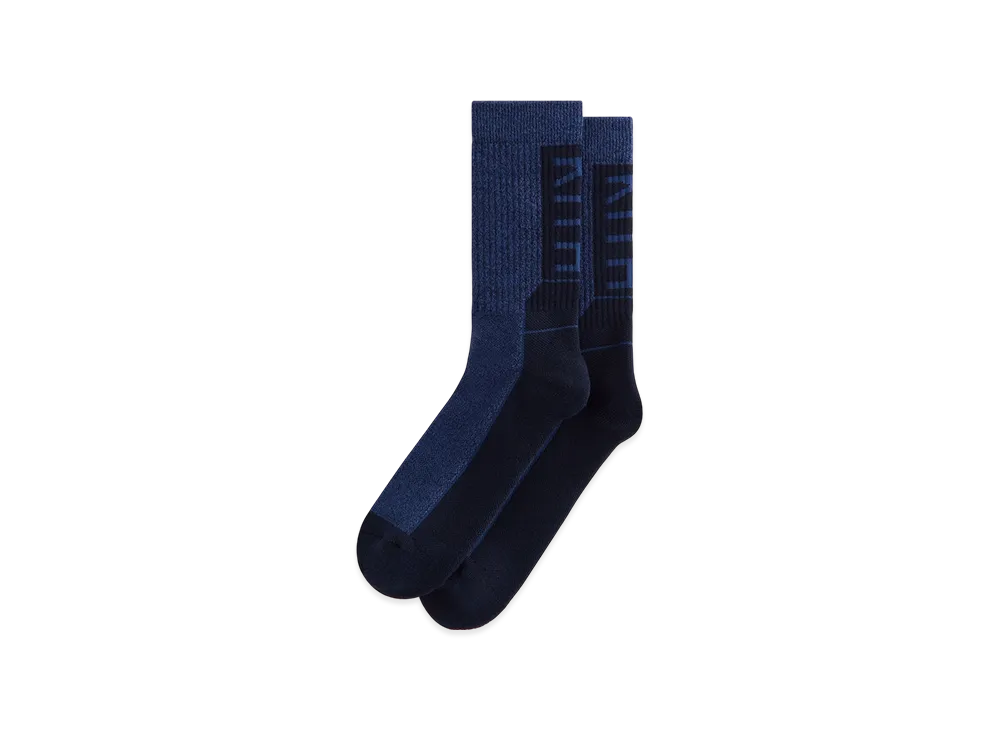 Kith Classic Logo Equipment Socks "Nocturnal"