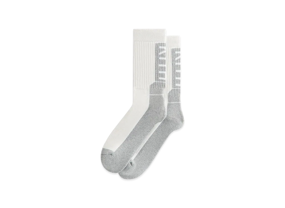 Kith Classic Logo Equipment Socks "White"