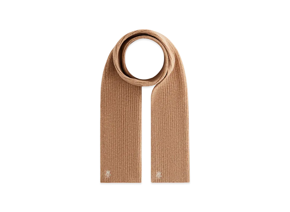 Kith Ribbed Knit Scarf "Sandy Heather"