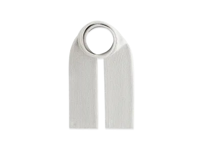 Kith Ribbed Knit Scarf "Light Heather Grey"