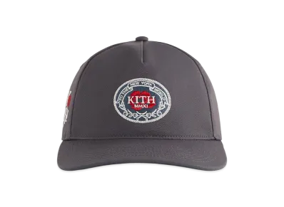 Kith Twill Bay Low Pinch Crown Snapback "Machine"