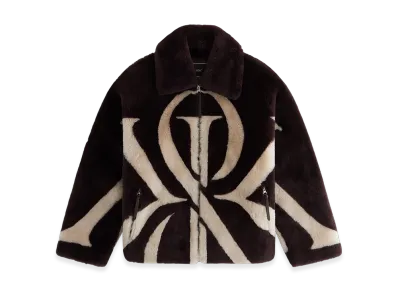 Kith Women Waylon II Shearling Crest Jacket "Incognito"