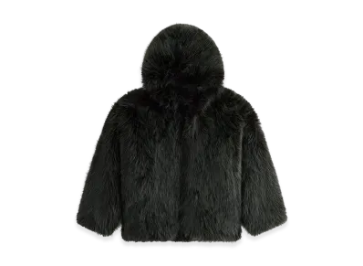 Kith Women Parisa Fur Hooded Robe "Machine"