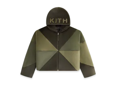 Kith Women Toshi III Faux Fur Pinwheel Bomber Jacket "Monarch"