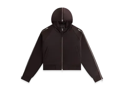 Kith Women Simra Satin Zip Sleeve Bomber "Incognito"