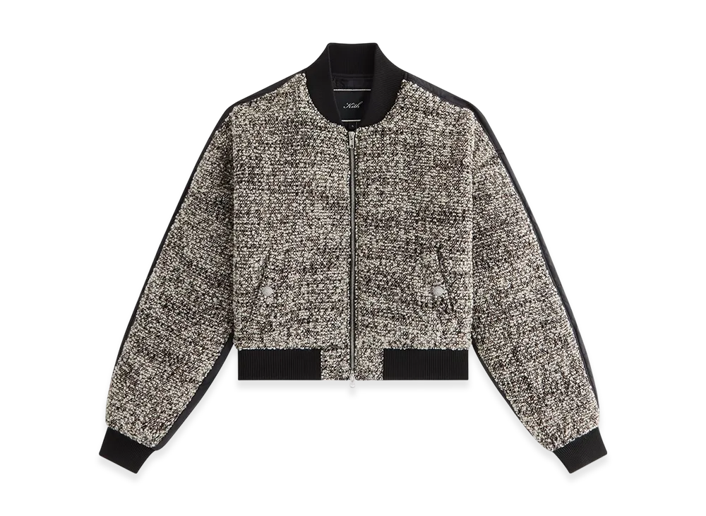Kith Women Celia Boucle Bomber "Black"