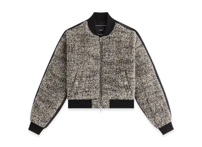 Kith Women Celia Boucle Bomber "Black"