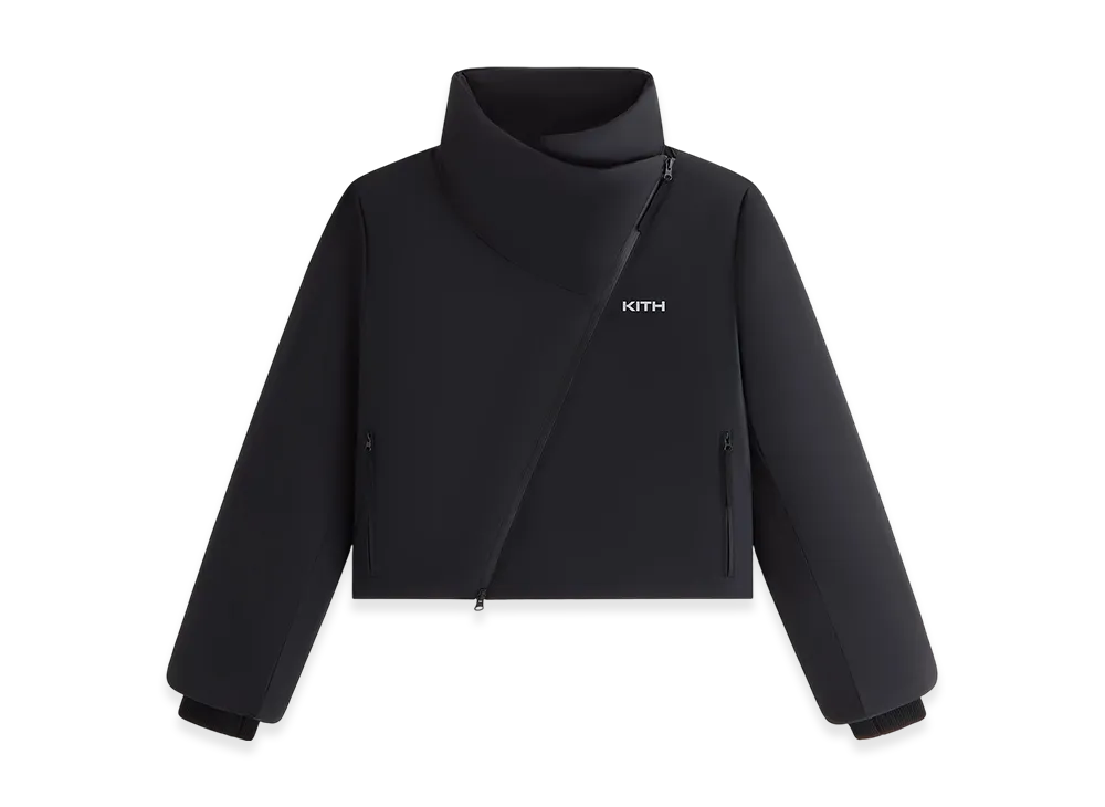 Kith Women Helia Asymmetrical Jacket "Black"