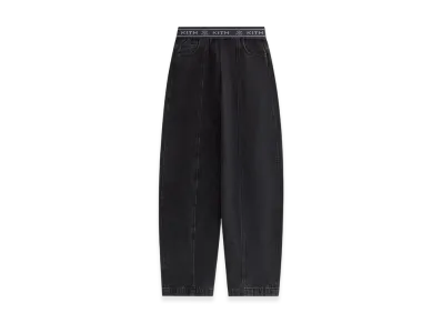 Kith Women Dana Logo Denim Pant "Xavier Wash"