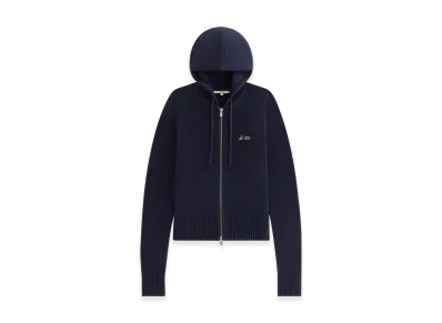 Kith Women Faryn Hooded Zip Sweater "Nocturnal"