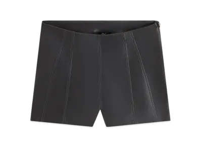 Kith Women Somi Faux Leather Hot Short "Black"