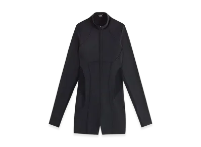 Kith Women Hani Active Long Sleeve Romper "Black"