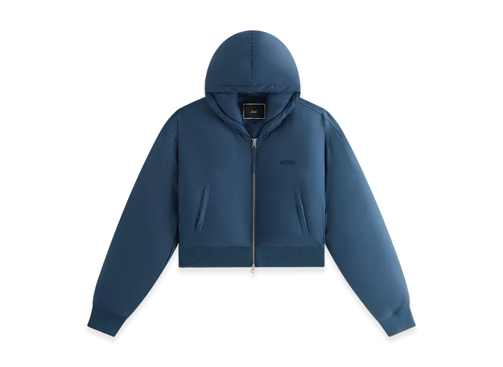 Kith Women Bex Cropped Nylon Puffer "Resolve"