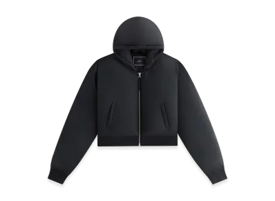 Kith Women Bex Cropped Nylon Puffer "Black"