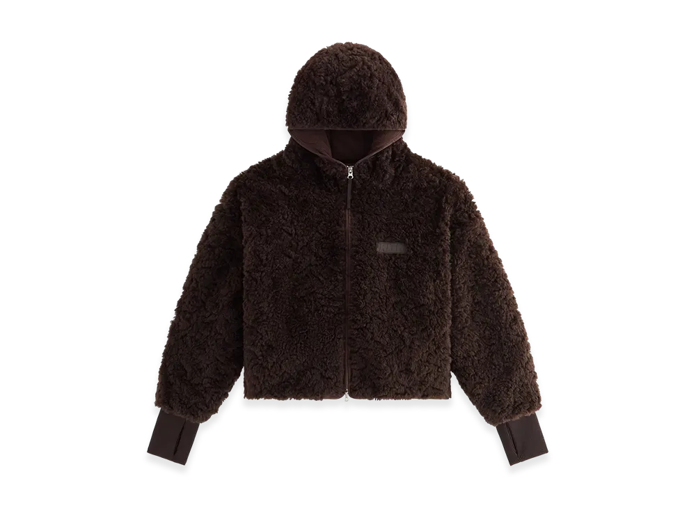 Kith Women Saide Sherpa Hooded Jacket "Incognito"
