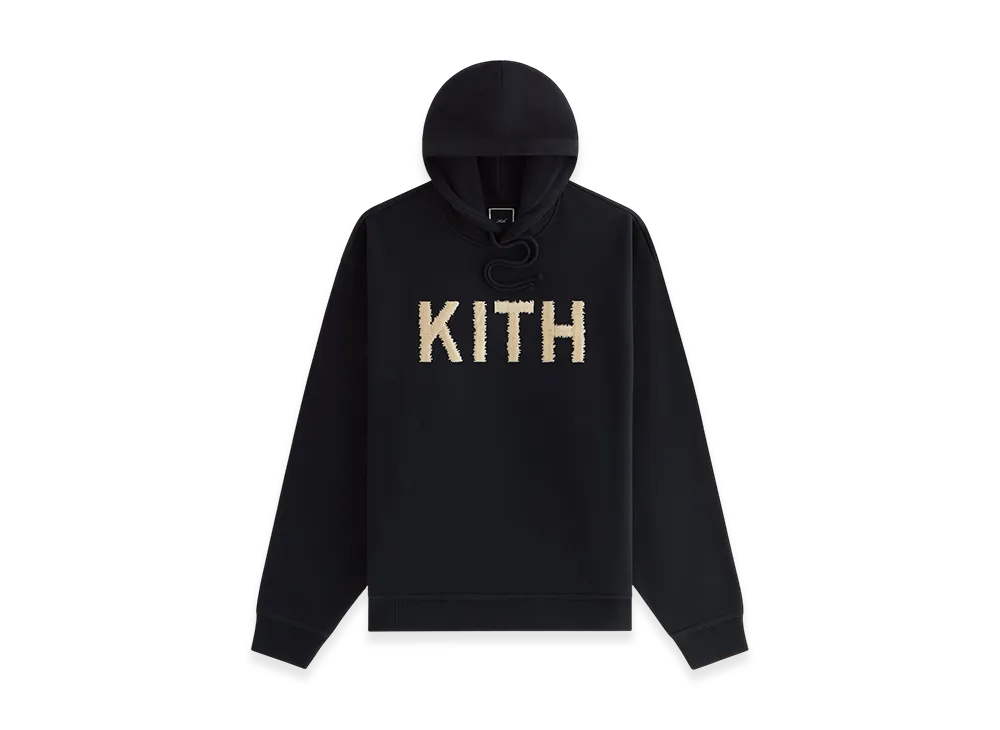 Kith Women Maverick Magnified Kith Hoodie "Black"