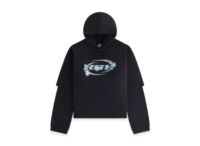 Kith Women Kora Layered Hoodie "Black"