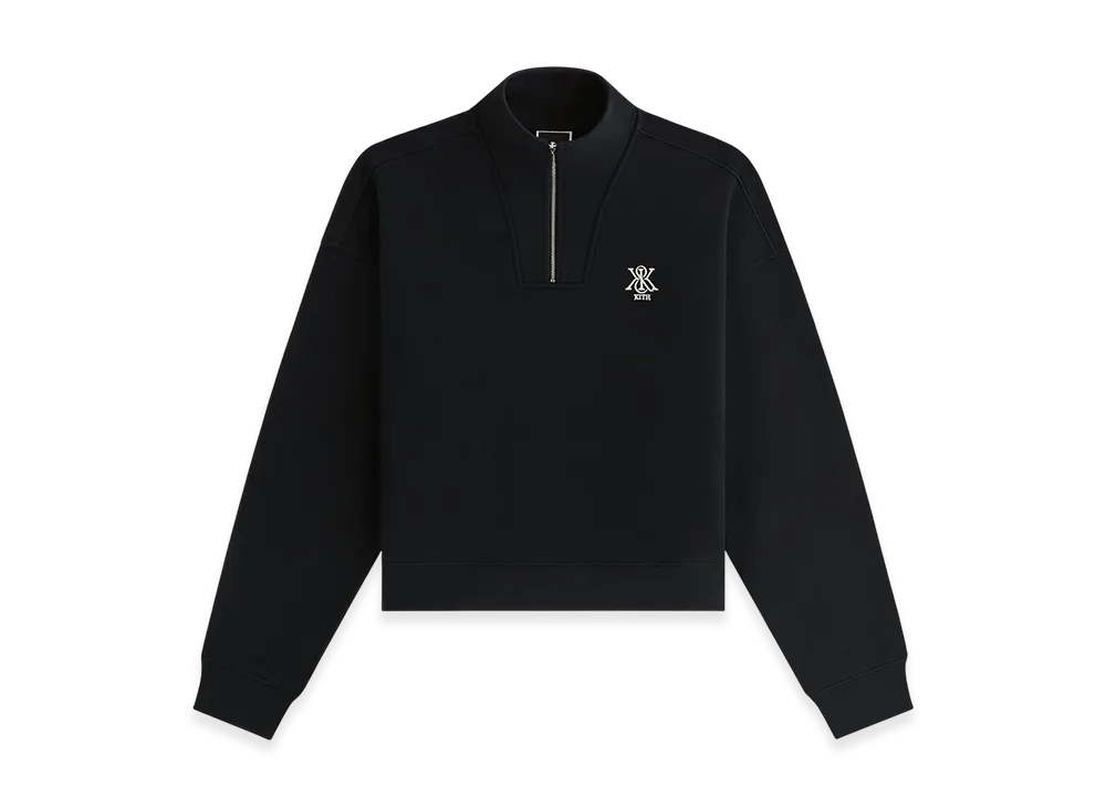Kith Women Ryder II Quarter Zip "Black"
