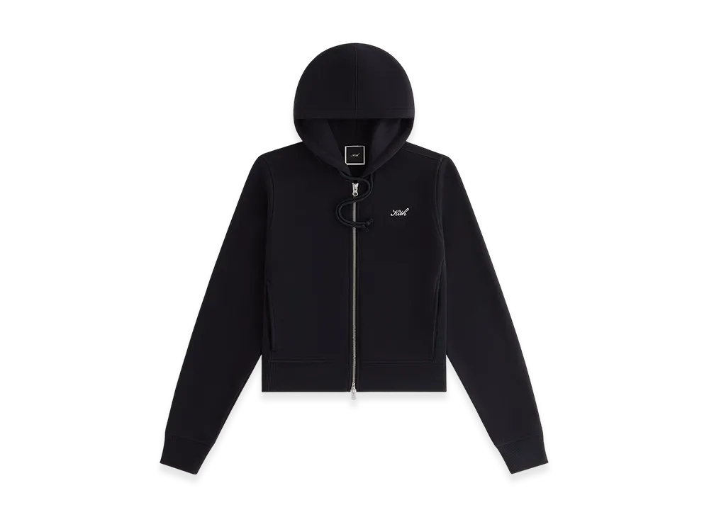 Kith Women Tye Zip Hoodie "Black"