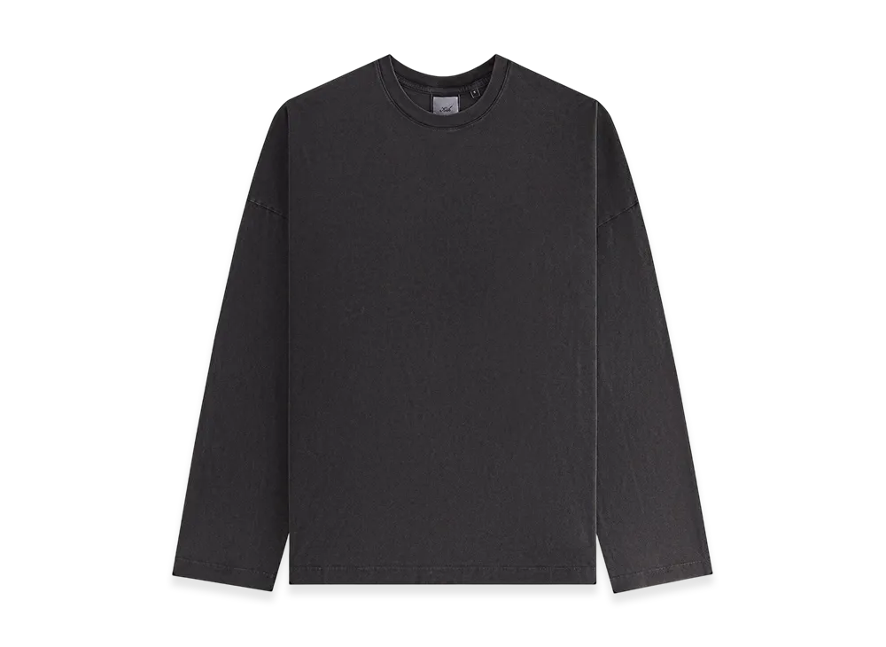 Kith Women Oversized Jay Sueded Long Sleeve "Black"
