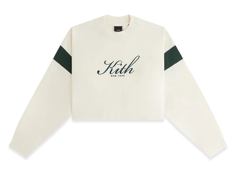 Kith Women Jasper Script Long Sleeve "Sandrift"