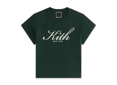 Kith Women Mulberry Script Vintage New York Tee "Stadium"