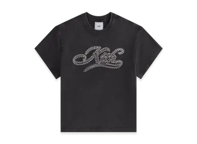 Kith Women Mulberry Studded Vintage Tee "Black"
