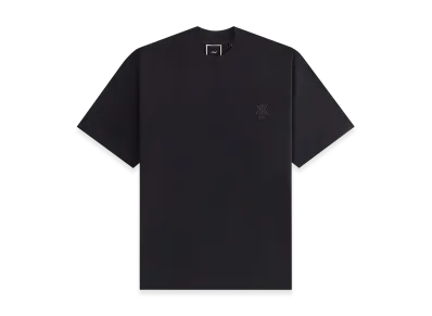 Kith Women Mockneck Vintage Sueded Tee "Black"