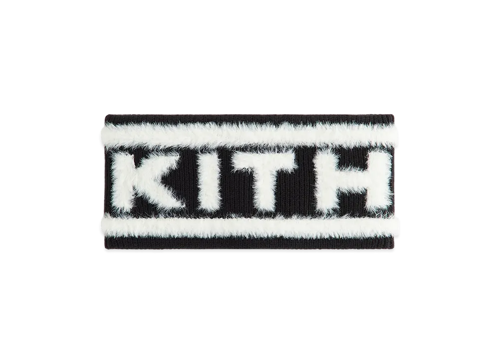 Kith Women Jacquard Rib Headband "Black"
