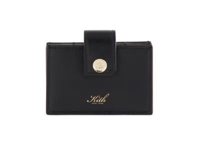 Kith Women Notch Accordion Wallet "Black"