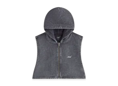 Kith Women Tanner Washed Hooded Dickey "Black"