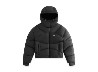 Kith Women Corey Hooded Nylon Puffer "Black"