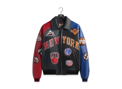 Kith x AVIREX for the New York Knicks Madison Square Garden Icon Jacket "Multi"