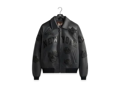 Kith x AVIREX for the New York Knicks Madison Square Garden Icon Jacket "Black"