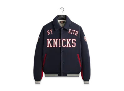 Kith x the New York Knicks Madison Square Garden Wool Varsity Jacket "Nocturnal"